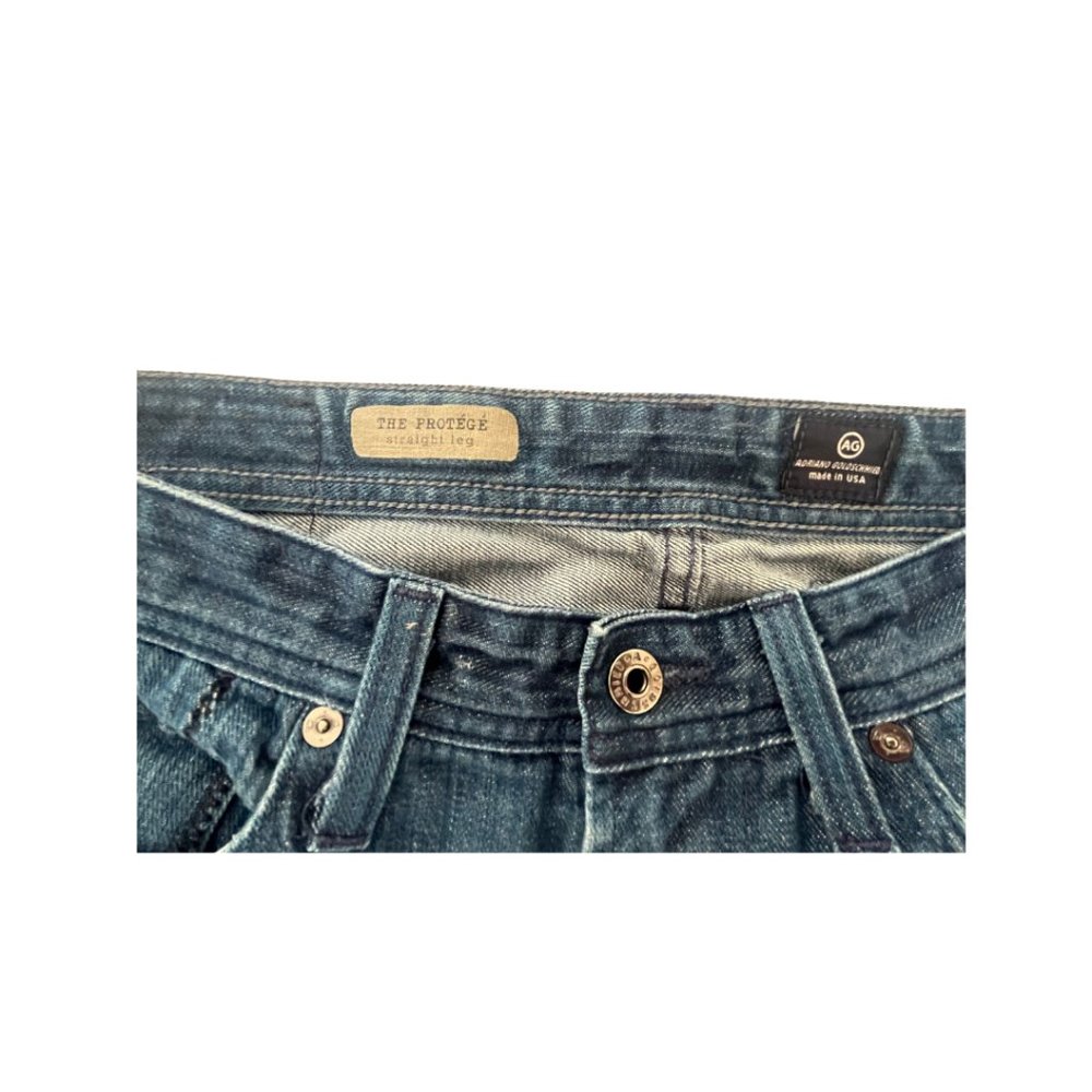 Excellent condition! Adriano Goldschmied Men's The Protege Straight-Leg Jean - Picture 3 of 5